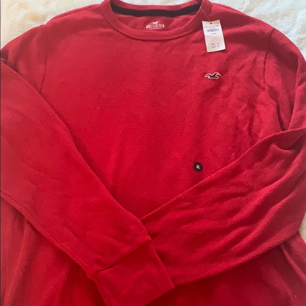 Men’s Hollister waffle knit long sleeve